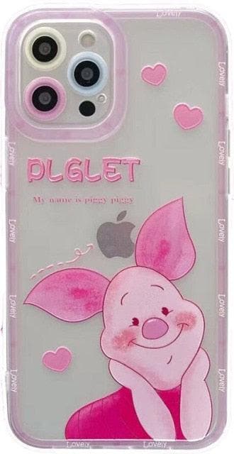 Transparent TPU Cute Disney Stitch Phone Case for iPhone 12 13 Pro Max 11 XS Max XR Colorful Lens Protective Cover Kawaii-88900-图片alt01