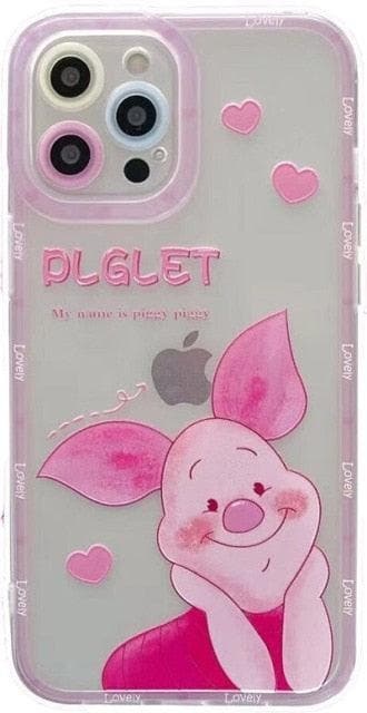 Transparent TPU Cute Disney Stitch Phone Case for iPhone 12 13 Pro Max 11 XS Max XR Colorful Lens Protective Cover Kawaii-88900-图片alt01