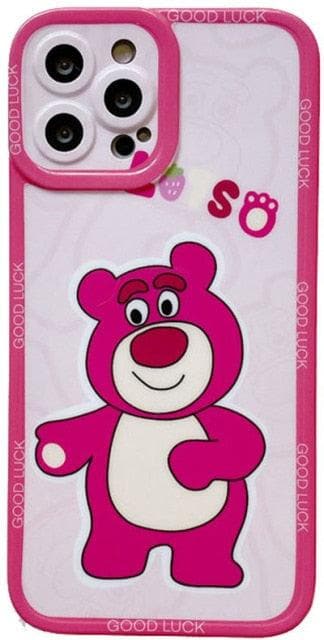 Transparent TPU Cute Disney Stitch Phone Case for iPhone 12 13 Pro Max 11 XS Max XR Colorful Lens Protective Cover Kawaii-88900-图片alt01