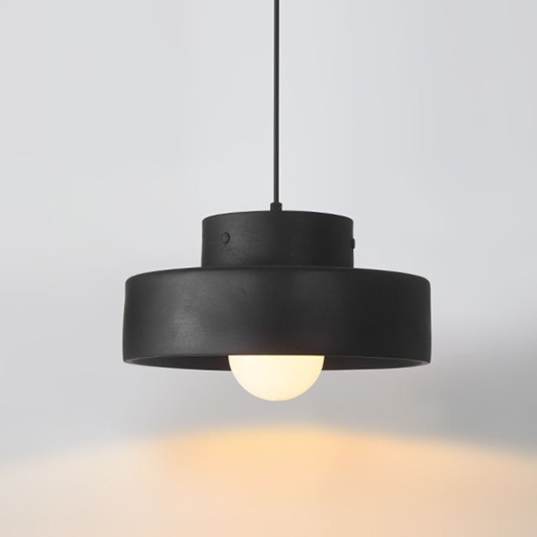 Modern Wabi-sabi Style Creative FLower Bud Lamp Cream Style Pendant Light