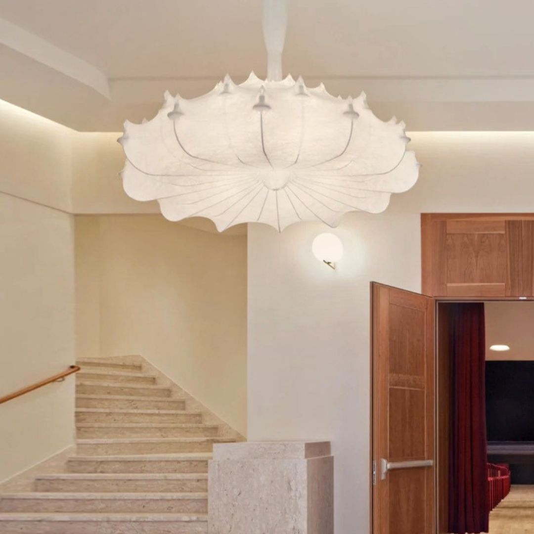 Italian New Silk Japanese Retro Chandelier-labpiecesign