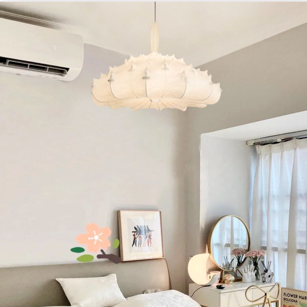Italian New Silk Japanese Retro Chandelier-labpiecesign
