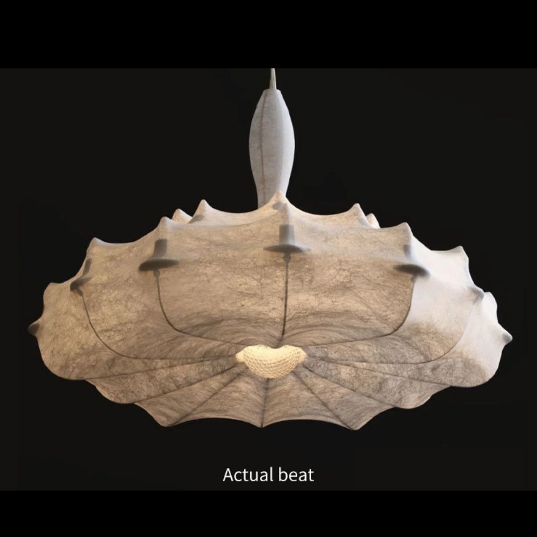 Italian New Silk Japanese Retro Chandelier-labpiecesign