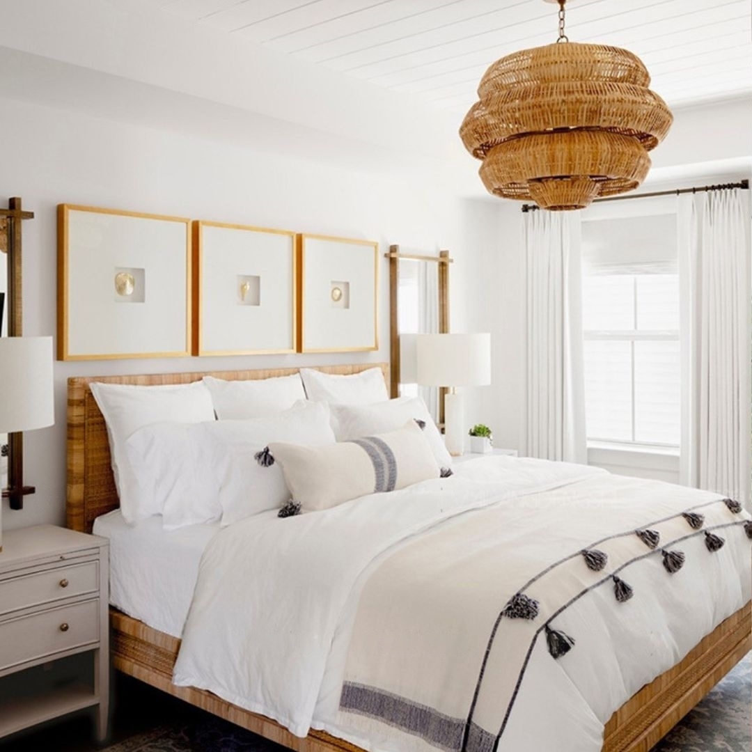 Bohemian Rattan Chandelier Creative Rattan Decorative Lamp-labpiecesign