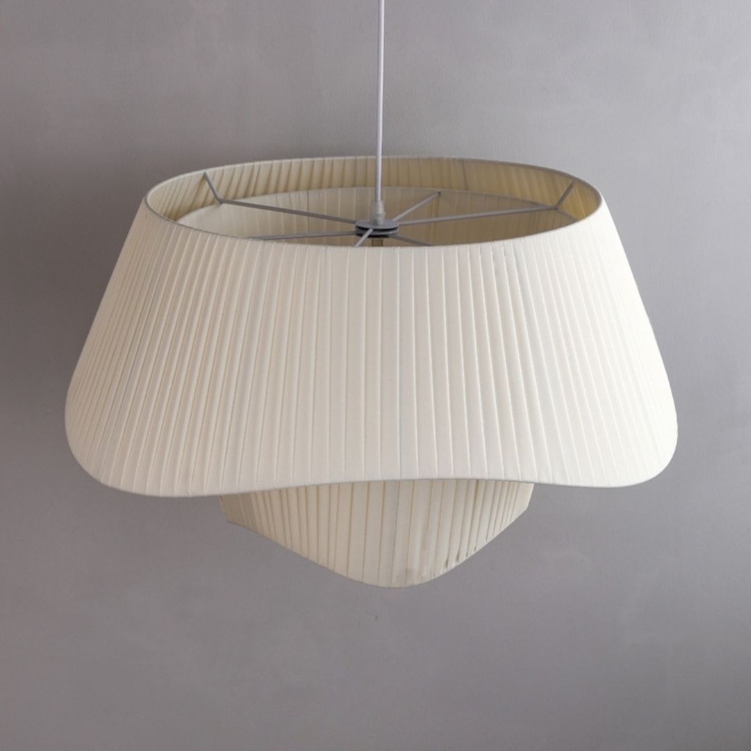 Modern French Cream Style Master Bedroom Pendant Light Ins Skirt Pendant Lamp-labpiecesign