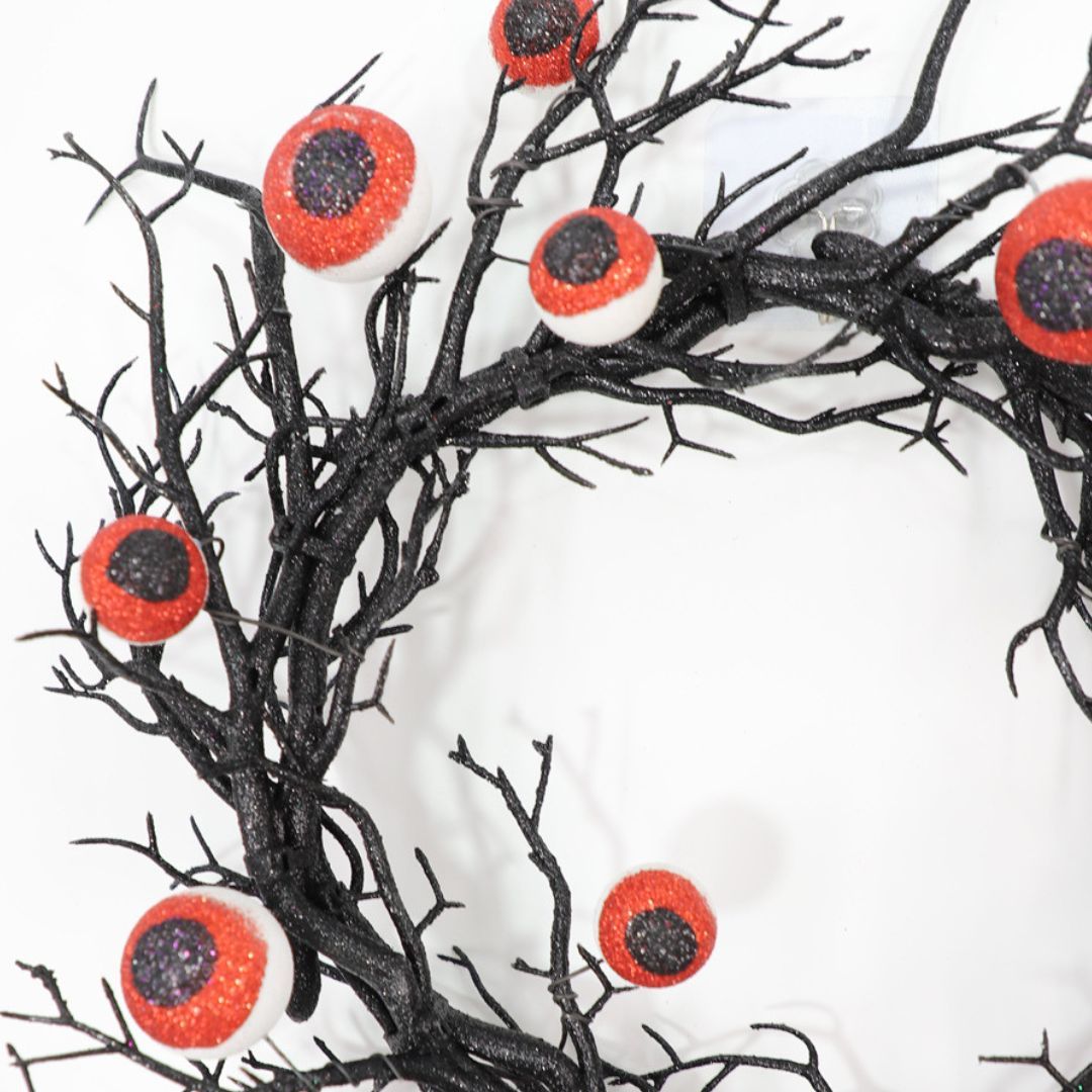 Halloween Artificial Eyeball Garland Dead Branch Garland-labpiecesign