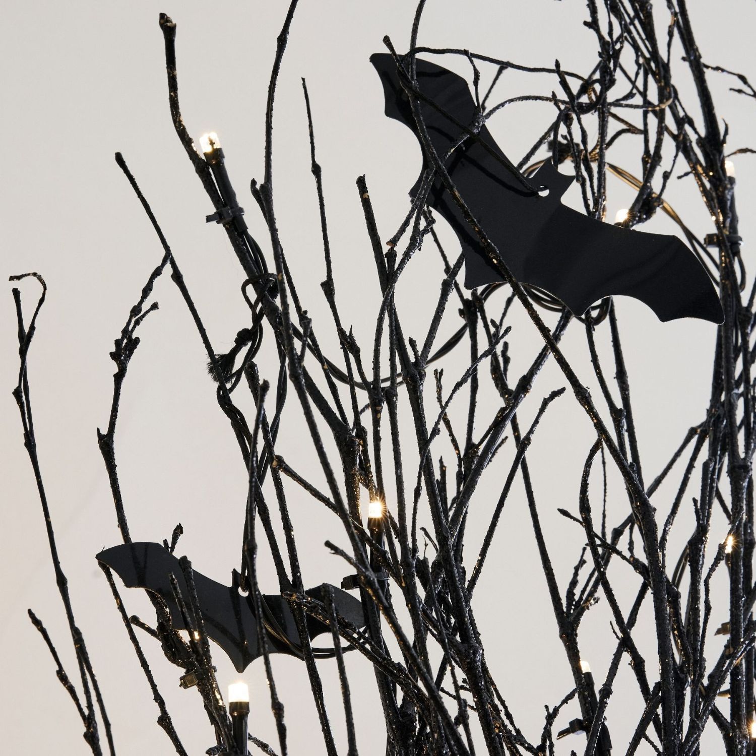 Lit German Glitter Tree-labpiecesign