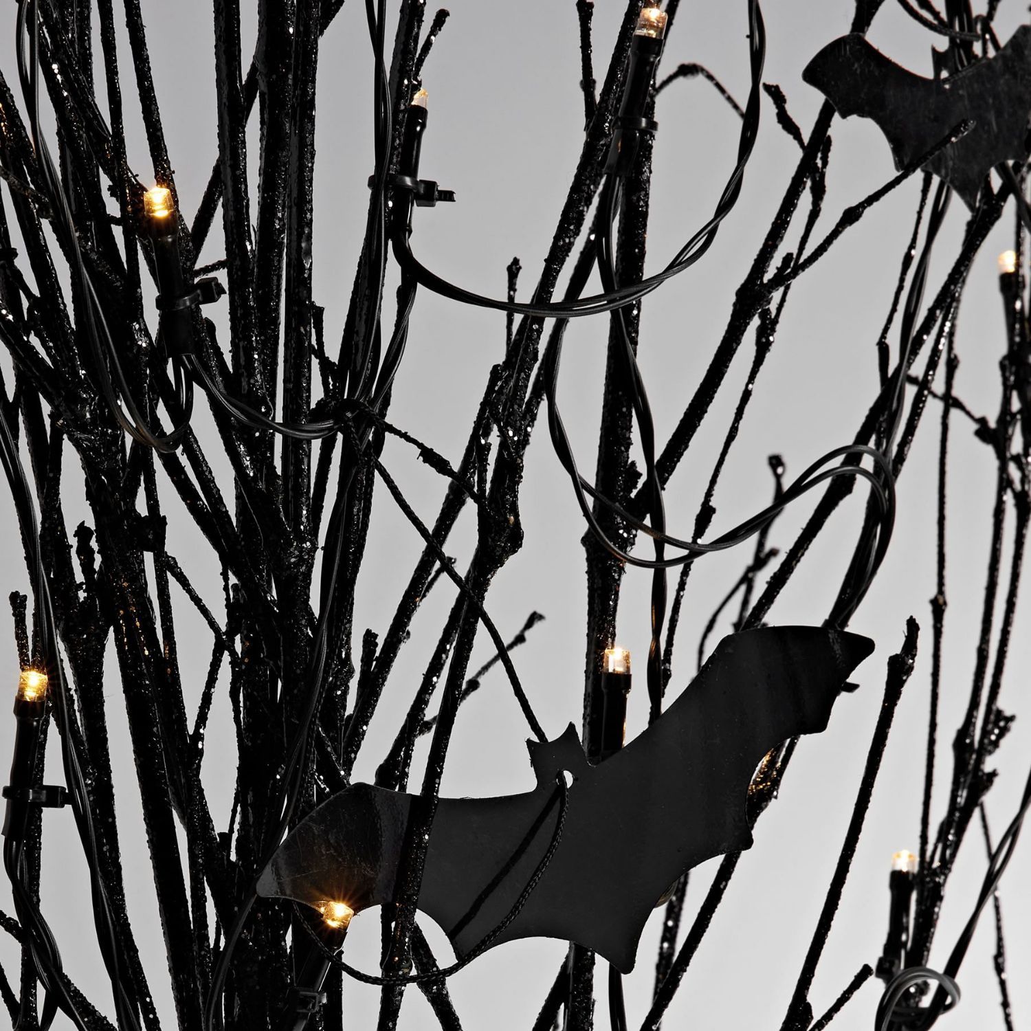 Lit German Glitter Tree-labpiecesign