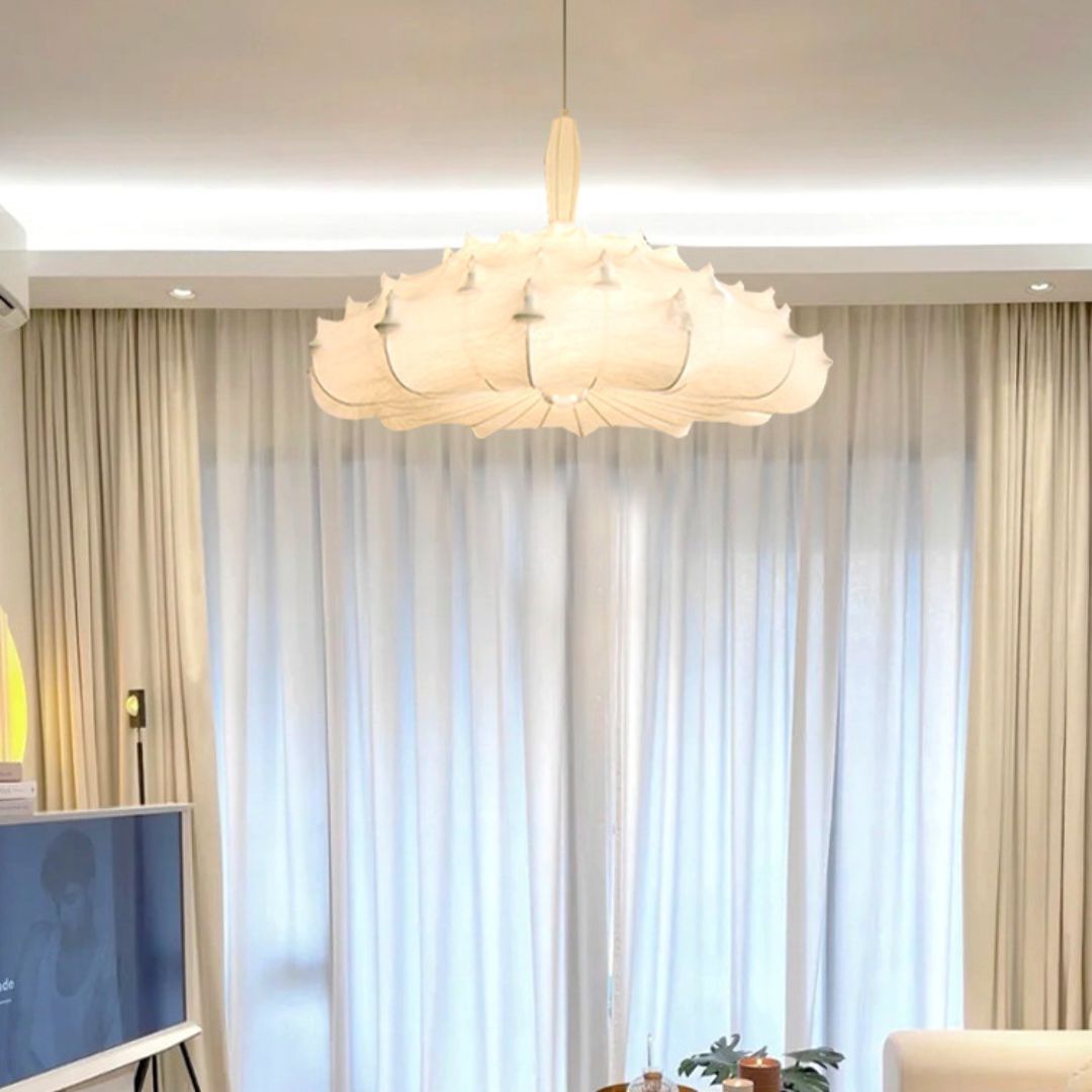 Italian New Silk Japanese Retro Chandelier-labpiecesign