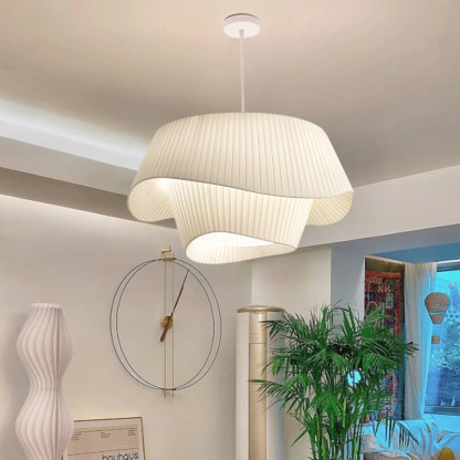 Modern French Cream Style Master Bedroom Pendant Light Ins Skirt Pendant Lamp-labpiecesign