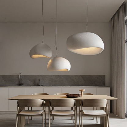 Wabi-Sabi Retro Resin Chandelier Nordic Pendant Light-labpiecesign