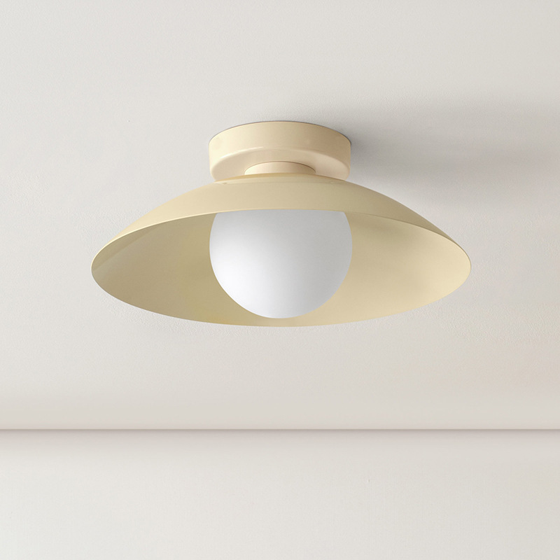 Medieval Cream Style Creative Warm Simple Modern Balcony Ceiling Lamp-labpiecesign