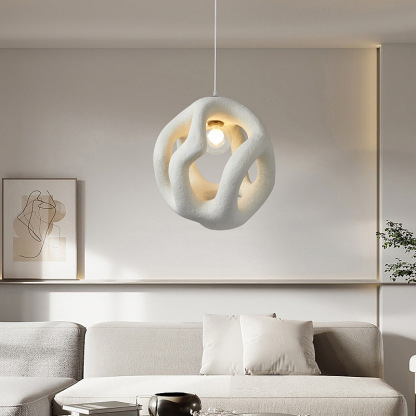 Japanese retro wabi-sabi style pendant light-labpiecesign