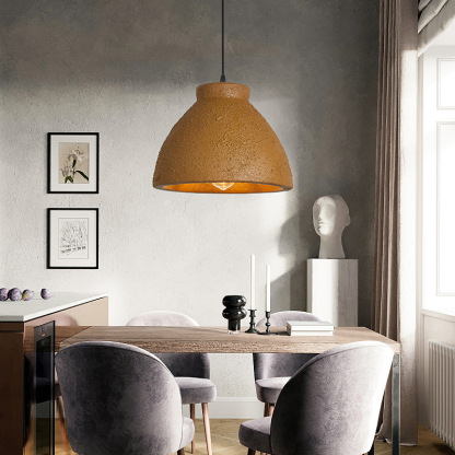 Japanese retro wabi-sabi style pendant light-labpiecesign