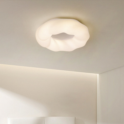 Internet Celebrity Cream Style Master Bedroom Cookie Cloud Shape Ceiling Lamp-labpiecesign