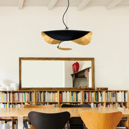 Metal Hat Manta Pendant Light-labpiecesign