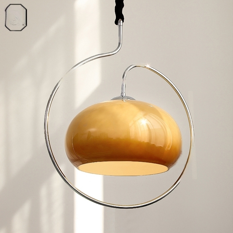 Modern Style Luxury Bedroom Bauhaus Cream Pendant Light-labpiecesign