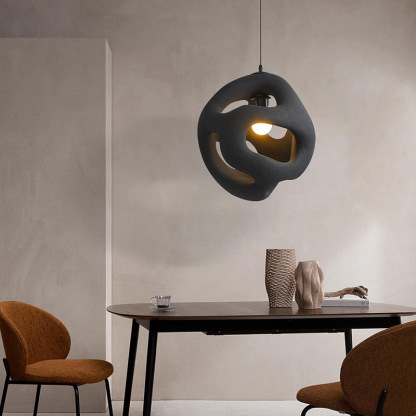 Japanese retro wabi-sabi style pendant light-labpiecesign