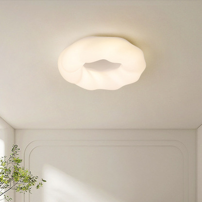 Internet Celebrity Cream Style Master Bedroom Cookie Cloud Shape Ceiling Lamp-labpiecesign