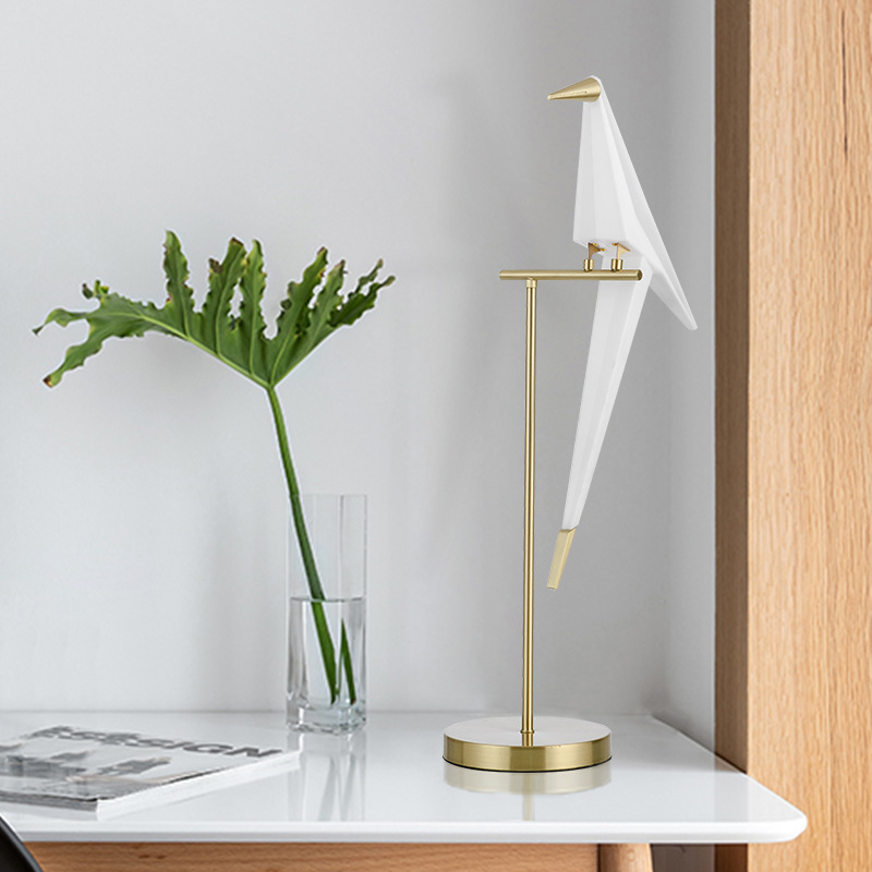 Golden Bird Metal Home Decor Table Lamp Floor Lamp
