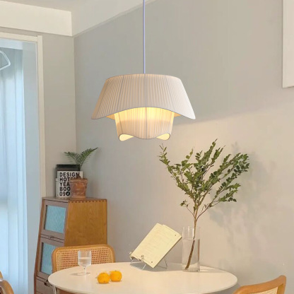 Modern French Cream Style Master Bedroom Pendant Light Ins Skirt Pendant Lamp-labpiecesign