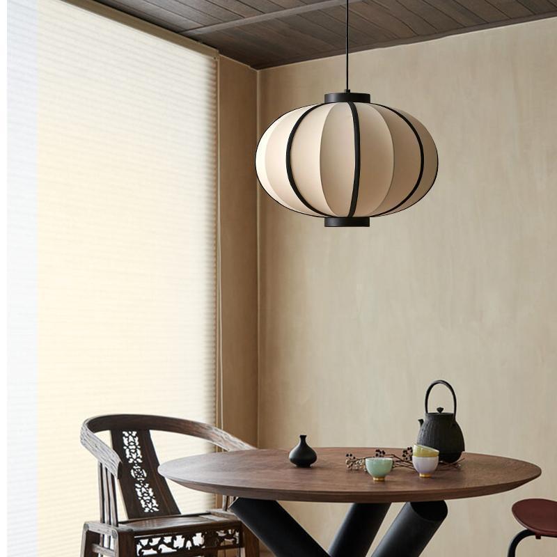 Modern Oriental Lantern Pendant Lamp Japanese Hanging Light