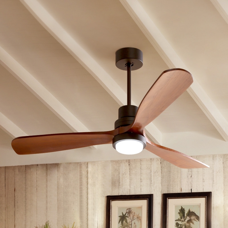 American style electric fan light