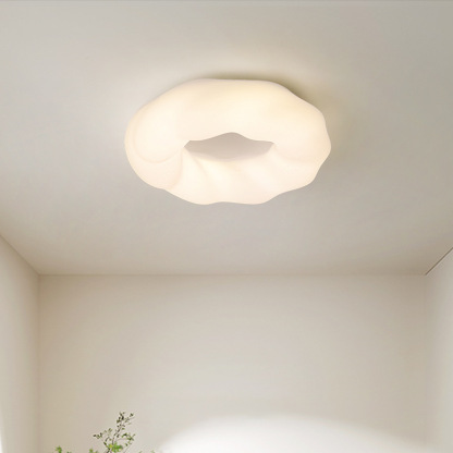 Internet Celebrity Cream Style Master Bedroom Cookie Cloud Shape Ceiling Lamp-labpiecesign