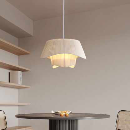 Modern French Cream Style Master Bedroom Pendant Light Ins Skirt Pendant Lamp-labpiecesign