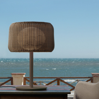 Art Japanese Rattan Pendant  Light Outdoor Waterproof Rattan lamp-labpiecesign