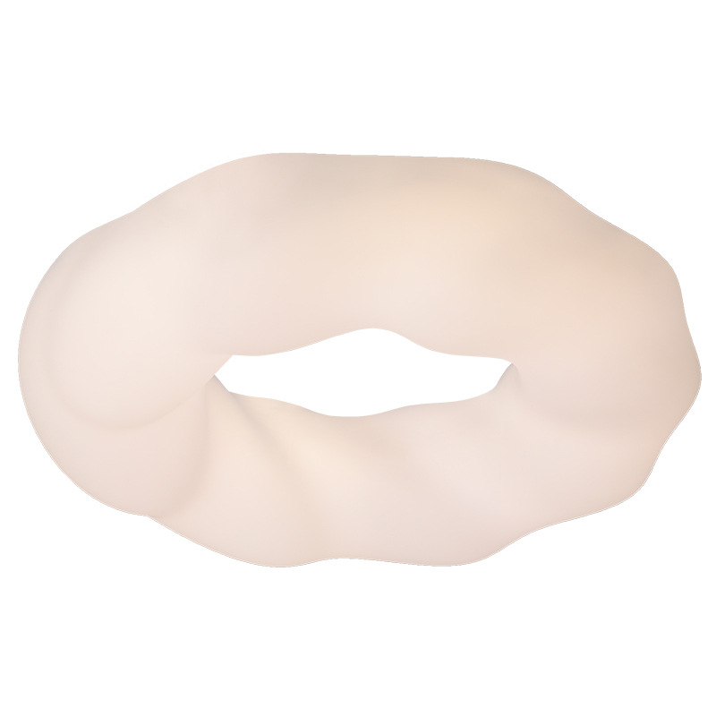 Internet Celebrity Cream Style Master Bedroom Cookie Cloud Shape Ceiling Lamp