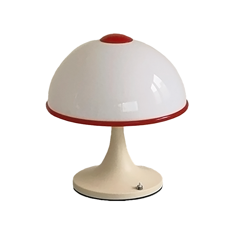 Medieval Style Contrasting Color Table Lamp For Living Room Korean Mushroom Lamp 
