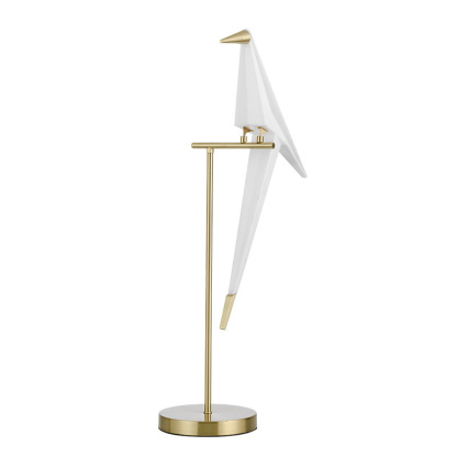 Golden Bird Metal Home Decor Table Lamp Floor Lamp-labpiecesign