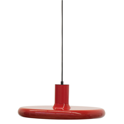 Nordic Creative Medieval Red Flying Saucer Lamp For Dining Room Modern Pendant Light-labpiecesign