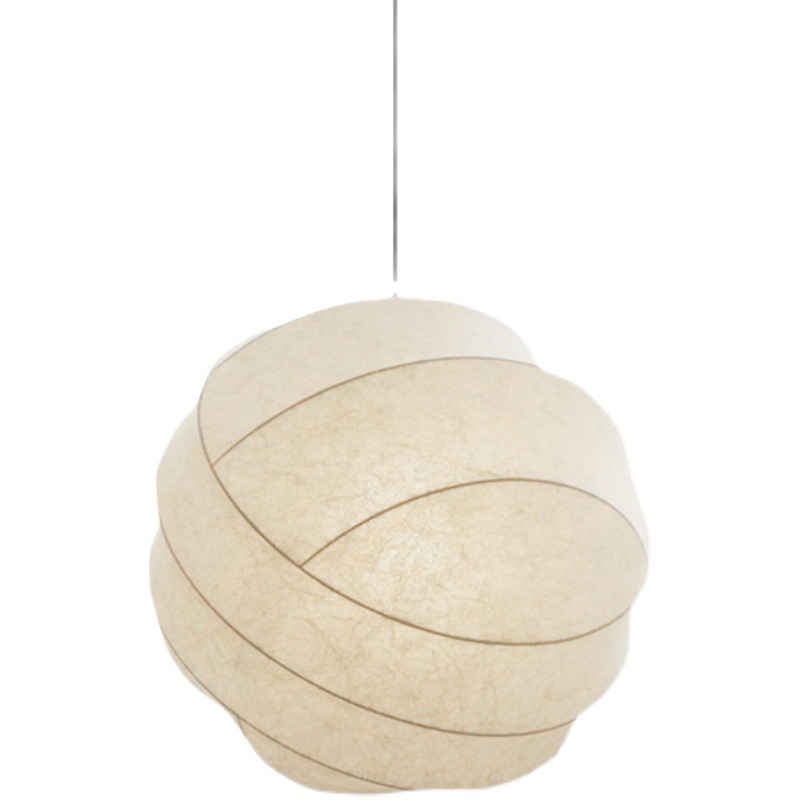 Silkworm Intentional Modern Lantern Cocoon Pendant Lamp -labpiecesign
