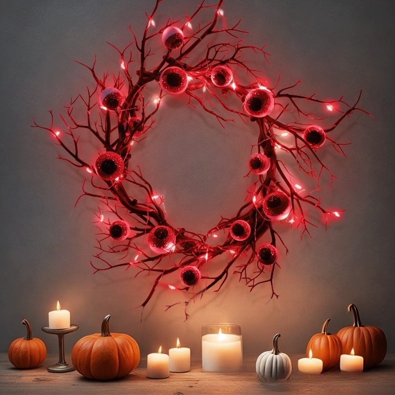 Halloween Artificial Eyeball Garland Dead Branch Garland