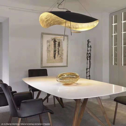 Metal Hat Manta Pendant Light-labpiecesign