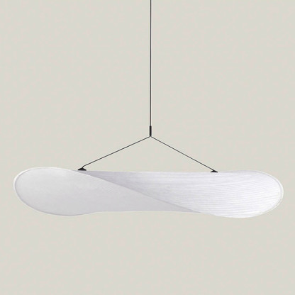 Nordic Style Whute Silk Tense Pendant Lamp-labpiecesign