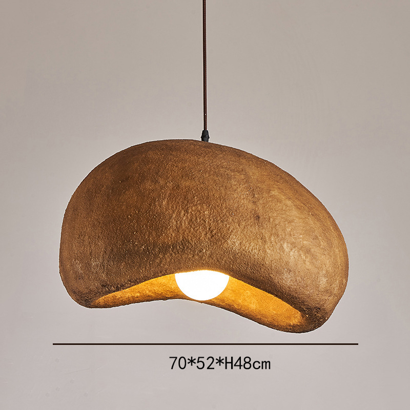 Nordic Cream Color High Texture Resin Khmara Lamp-labpiecesign