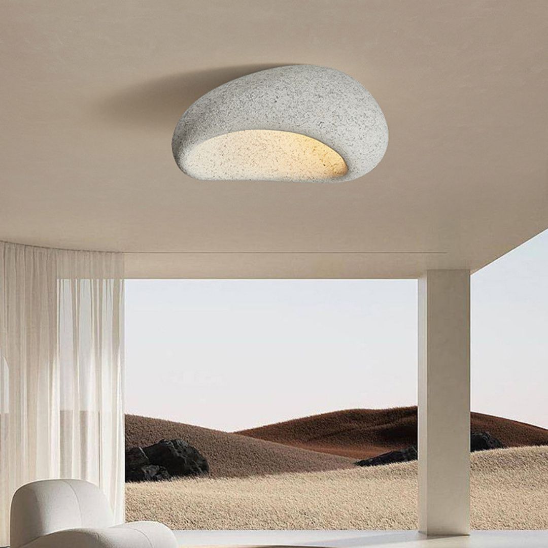 Modern Wabi-sabi Style Ceiling Lamp Japanese Style Master Bedroom Lamp