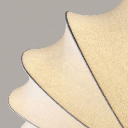 Silk Ceiling Lamp Japanese Wabi-Sabi Style Ceiling Light-labpiecesign