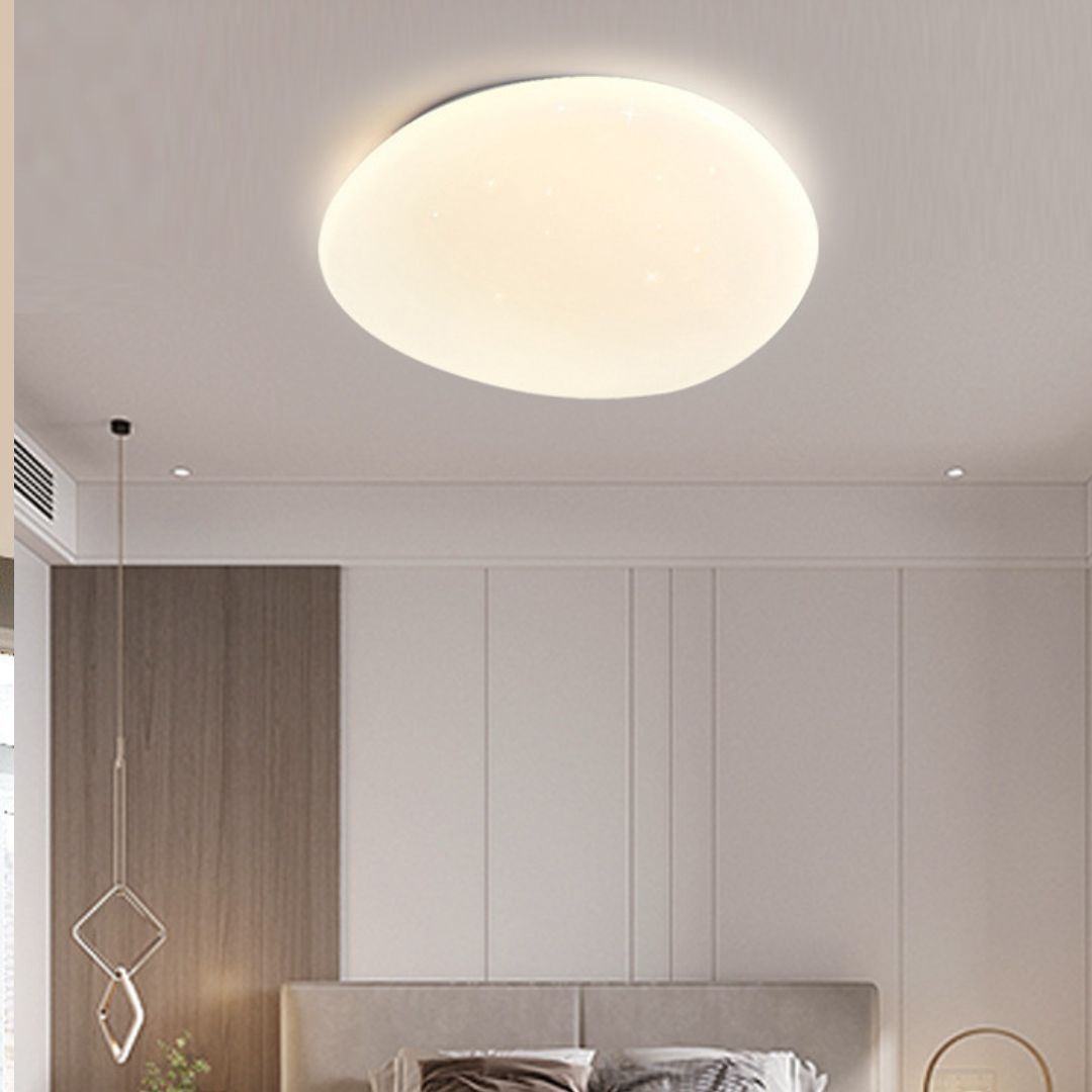 Pebble Bedroom Led Ceiling Lamp
