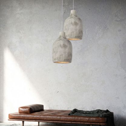 Wabi-Sabi Retro Vase Shape Resin Pendant Light-labpiecesign
