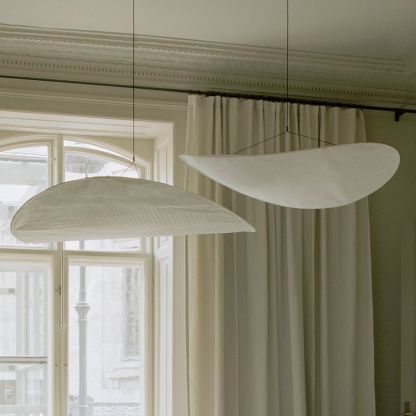 Nordic Style Whute Silk Tense Pendant Lamp-labpiecesign