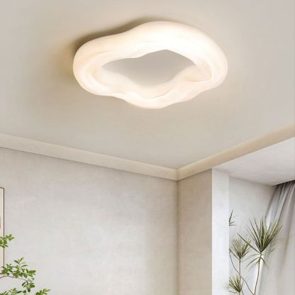 Cream Wind Cloud Lamp Bedroom Ceiling Light-labpiecesign