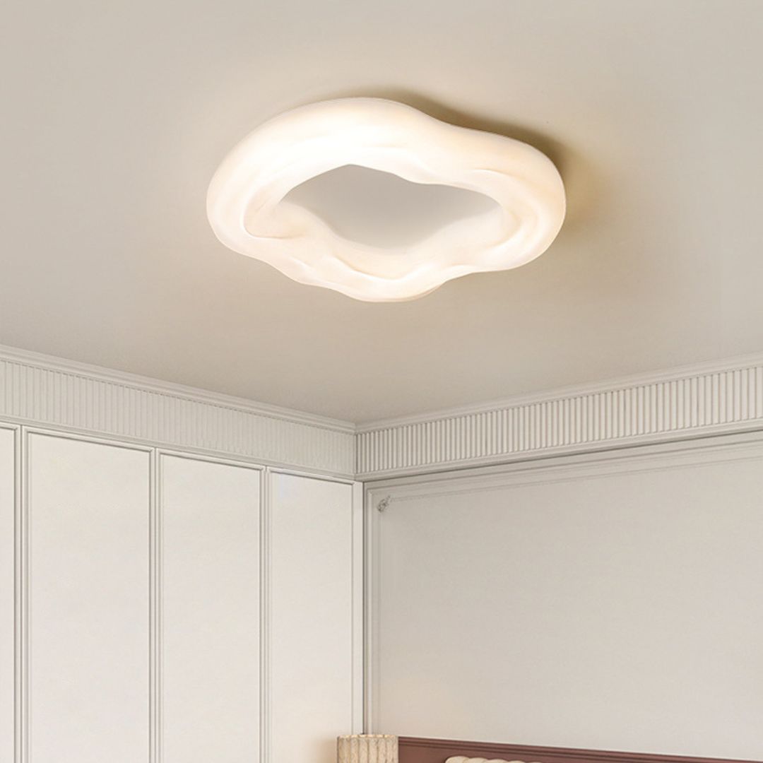 Cream Wind Cloud Lamp Bedroom Ceiling Light