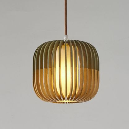 Natural Spectrum Colorful Wood Pendant Lamp-labpiecesign