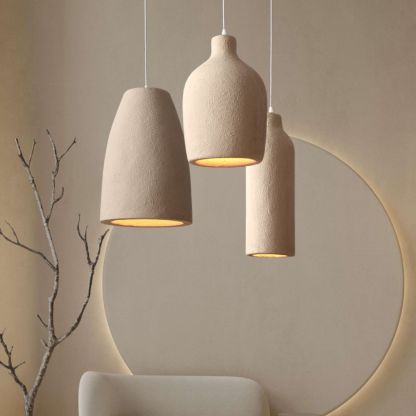 Wabi Sabi Style lamps Restaurant Bar Japanese Retro Resin Pendant Light-labpiecesign
