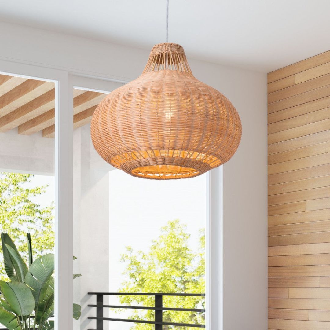Southeast Asian Style Creative Rattan Lampshade 