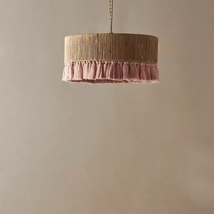 Bohemian Vintage Tassel Pendant Light For Indoor-labpiecesign